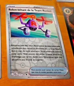 POKEMON RIVALITES DESTINEES CARD REVERSE HOLO CARD 172/182 DRI FR EV10 MINT - Image 1
