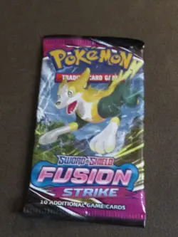 Fusion Strike Booster Pack Sword & Shield New Sealed Pokemon Card | English x 4 - Image 3
