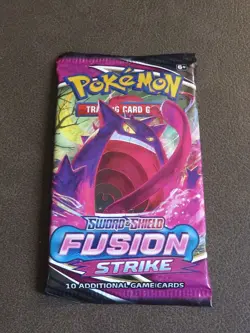 Fusion Strike Booster Pack Sword & Shield New Sealed Pokemon Card | English x 4 - Image 4