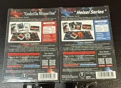 Godzilla Card Game Starter Lot of 2 Decks, Minus One, Heisei Seires + 2 Boosters - Image 7