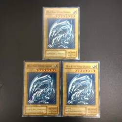 3set Blue-Eyes White Dragon KA-05 Promo English Yu-Gi-Oh Card Japanese - Image 1