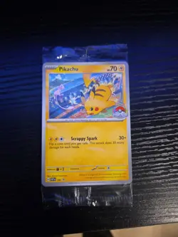 Pikachu SVP190 - World Championships 2024 Promo Card - Sealed - Image 1