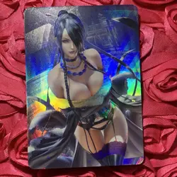 LULU Final Fantasy OOTD Teaser ACG Anime Goddess WAIFU HOLO Card Hot 1 - Image 1