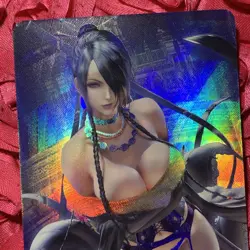 LULU Final Fantasy OOTD Teaser ACG Anime Goddess WAIFU HOLO Card Hot 1 - Image 6