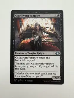Oathsworn Vampire Anime MTG Magic the Gathering Card NM Near Mint J22 - Image 1