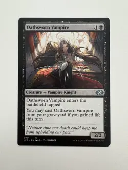 Oathsworn Vampire Anime MTG Magic the Gathering Card NM Near Mint J22 - Image 2