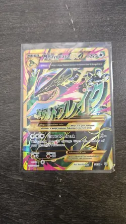 Mega Rayquaza EX - 98/98 - Pokemon Ancient Origins XY Ultra Rare Card NM - Image 1