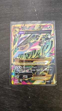 Mega Rayquaza EX - 98/98 - Pokemon Ancient Origins XY Ultra Rare Card NM - Image 3