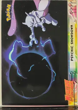 Psychic Showdown # 33 VLP Topps Mewtwo Strikes Back Pokemon The Movie Card - Image 1