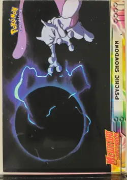 Psychic Showdown # 33 VLP Topps Mewtwo Strikes Back Pokemon The Movie Card - Image 4