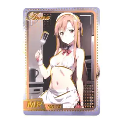 Goddess Story Genki Parade Waifu Card MR 13 - Sword Art Online Asuna - Image 2