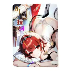 Bubble Sugar Goddess Story Waifu Card QT 05 - Re Zero Ram - Image 2