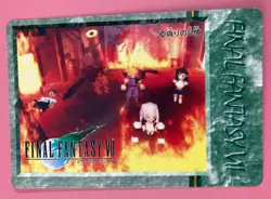 Final Fantasy 7 No.98 Cloud Chokobo card Very Rare BANDAI  japanese 1997 F/S - Image 7