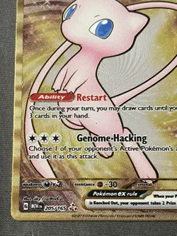 Pokémon TCG Mew EX 205/165 Gold METAL S&V 151 UPC Promo Card NM/MT - Image 16