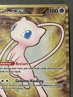 Pokémon TCG Mew EX 205/165 Gold METAL S&V 151 UPC Promo Card NM/MT - Image 17