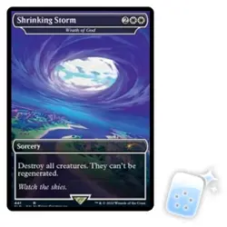 SHRINKING STORM (WRATH OF GOD) (441) Secret Lair Magic MTG MINT CARD - Image 2