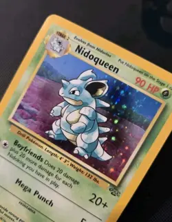 Pokemon Card - Nidoqueen 7/64 Holo Rare Jungle Set 1999 WOTC - NM - Image 5