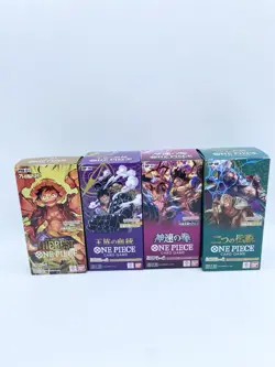 ONE PIECE Card Game Unopened box with tape One box is scratched Japanese No2 - Image 1