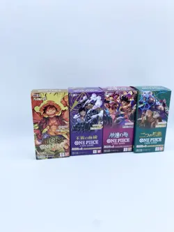 ONE PIECE Card Game Unopened box with tape One box is scratched Japanese No2 - Image 2