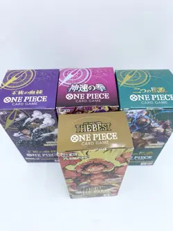 ONE PIECE Card Game Unopened box with tape One box is scratched Japanese No2 - Image 4