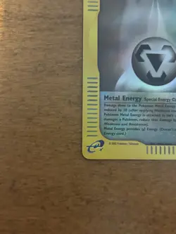 Metal Energy 143/147 Holo Aquapolis English Pokemon Card E-Reader WoTC - Image 5