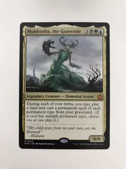Muldrotha the Gravetide MTG Magic the Gathering Card NM Near Mint FDN - Image 2