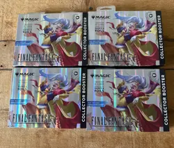 LOT OF 4 Magic: The Gathering - Final Fantasy Collector Booster *Factory Sealed* - Image 4
