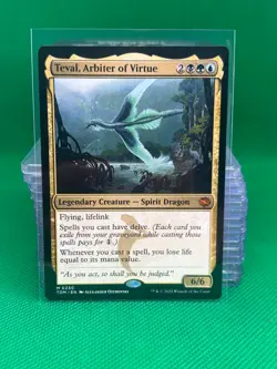 MTG Teval, Arbiter of Virtue - TDM Tarkir: Dragonstorm - Image 2