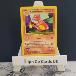 Charmeleon 24/102 Base Set Pokemon Card WOTC - Image 1