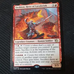 MTG - Orthion, Hero of Lavabrink - March of the Machine - Magic the Gathering - Image 3