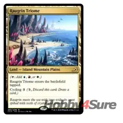 Raugrin Triome M/NM Magic: The Gathering MTG Ikoria - Image 1