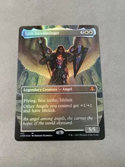 MTG Lyra Dawnbringer - Foil - Borderless Dominaria Remastered MTG NM - Image 3