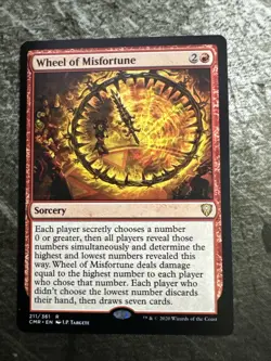 MTG Wheel of Misfortune Commander Legends 211/361 Regular Rare - Image 1