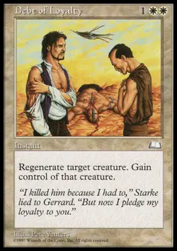MTG DEBT OF LOYALTY EXC - LOYALTY DEBT - WL - MAGIC - Image 2
