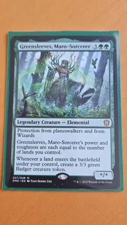 MTG Greensleeves, Maro Sorcerer 027/048 Artist: Tuan Duong Chu - Mythic Rare - Image 2