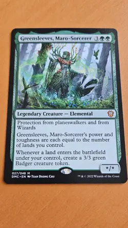 MTG Greensleeves, Maro Sorcerer 027/048 Artist: Tuan Duong Chu - Mythic Rare - Image 8
