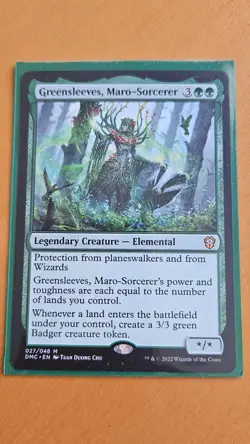 MTG Greensleeves, Maro Sorcerer 027/048 Artist: Tuan Duong Chu - Mythic Rare - Image 9
