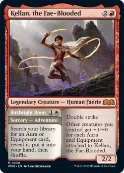 MTG Kellan, the Fae-Blooded - 230 / English / Near Mint - Image 1