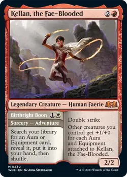 MTG Kellan, the Fae-Blooded - 230 / English / Near Mint - Image 2
