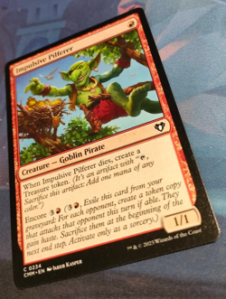 Impulsive Pilferer - Commander Masters - Common - NM (see pics) MTG - Image 6