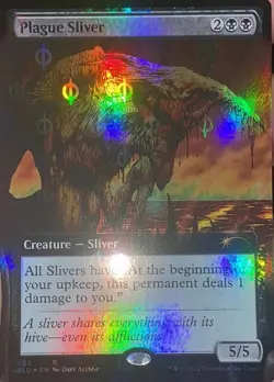 Plague Sliver - Step-and-Compleat Foil x1 - Secret Lair Drop Series - NM-Mint, E - Image 1