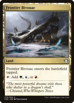 1x Frontier Bivouac - NM/LP - Commander (various set) - SPARROW MAGIC - Image 1