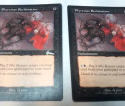 Phyrexian Reclamation Urza's Legacy .  MTG Magic the Gathering - Image 5