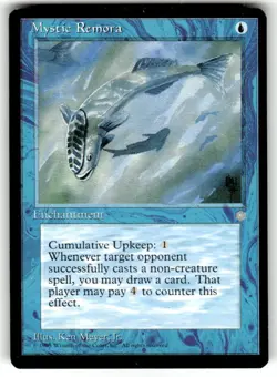 Mystic Remora Ice Age Regular MTG NM - Image 3