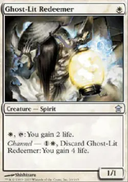 GHOST-LIT REDEEMER Saviors of Kamigawa MTG Magic the Gathering Cards DJMagic - Image 1