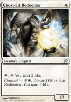 GHOST-LIT REDEEMER Saviors of Kamigawa MTG Magic the Gathering Cards DJMagic - Image 2