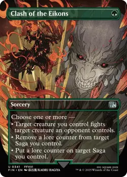 MTG Final Fantasy - Clash of the Eikons (Borderles) *FOIL* - NM - Image 3