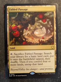 Fabled Passage - Bloomburrow (MTG) - Image 1