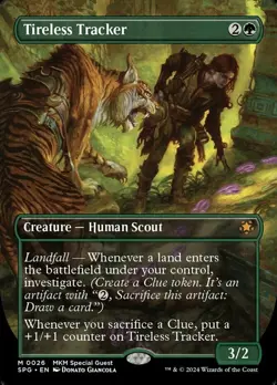 MTG Tireless Tracker - Borderless, NM-Mint, English Special Guests - Image 1