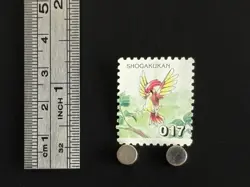 Pidgeotto Pokemon Stamp Card Japanese Shogakukan Nintendo Game Anime TCG H - Image 2